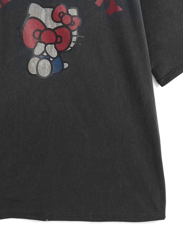 ハローキティ ピグメントTシャツ