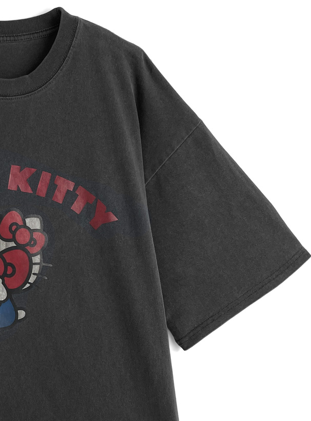 ハローキティ ピグメントTシャツ