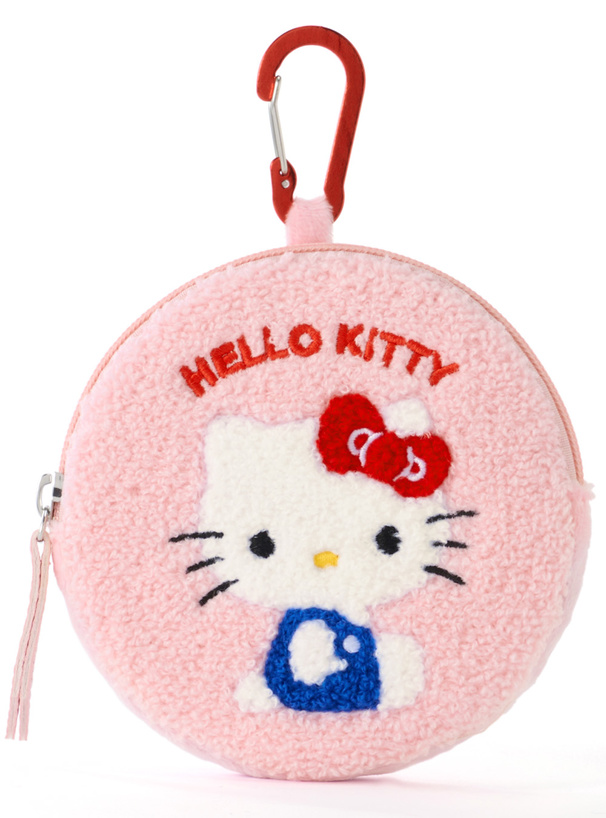 サンリオキャラクターズ　ハローキティサガラサークルポーチ