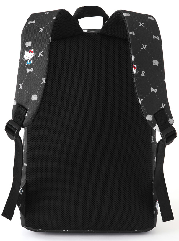 サンリオキャラクターズ　ハローキティモノグラム柄リュックサック