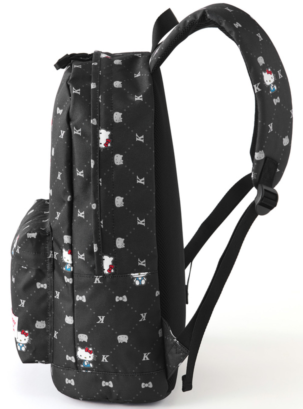 サンリオキャラクターズ　ハローキティモノグラム柄リュックサック