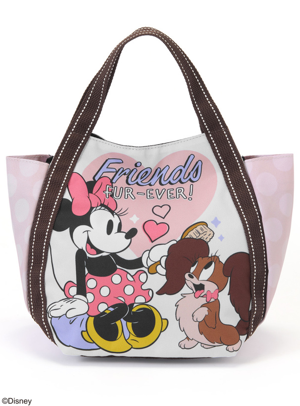 ディズニー　ミニーマウスミニバルーントートバッグ