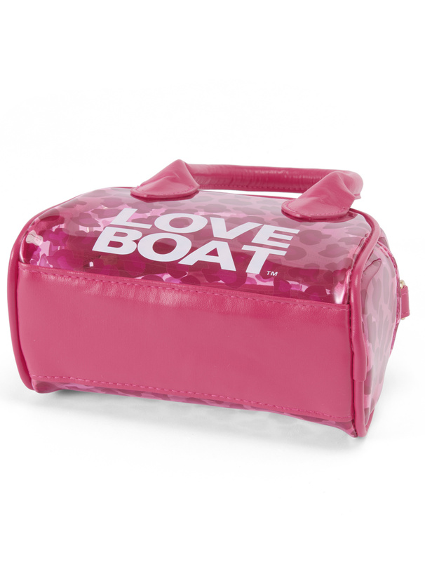 LOVEBOAT　2Wayレオパード柄クリアミニバッグ