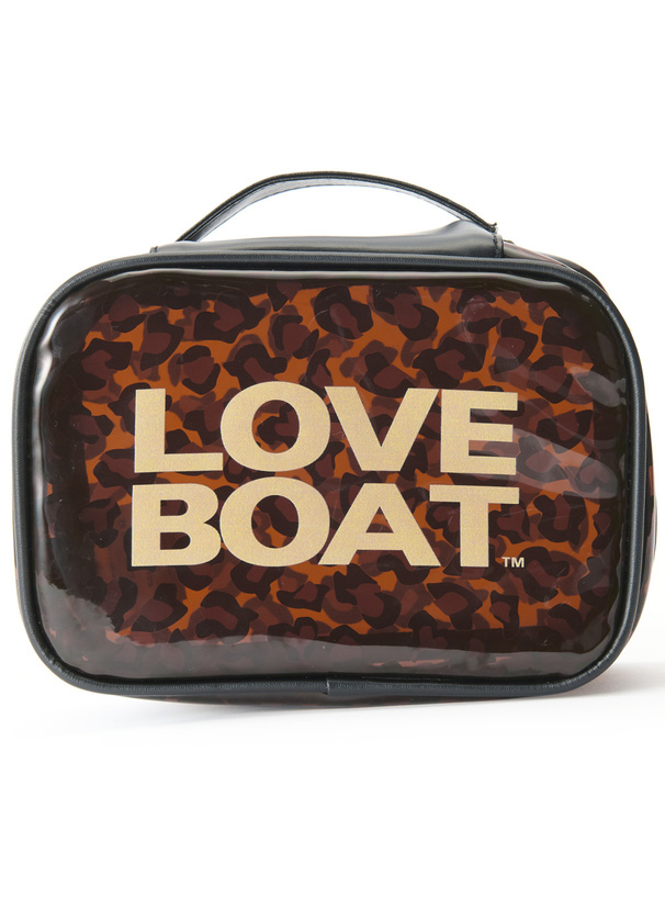 LOVEBOAT　レオパード柄クリアポーチ