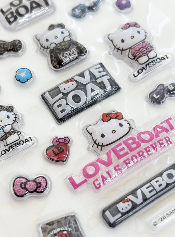 サンリオキャラクターズ　LOVE BOAT　ハローキティドリーミーキャンディシール