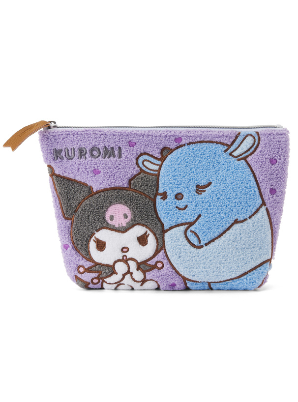 サンリオキャラクターズ　クロミ＆バクサガラポーチ