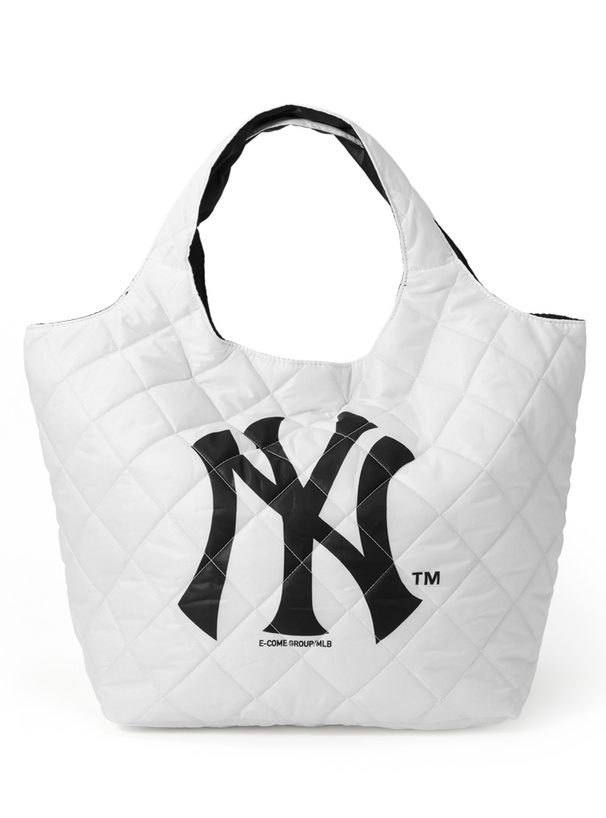 MLB ニューヨークヤンキースロゴキルティングバッグ[ec39