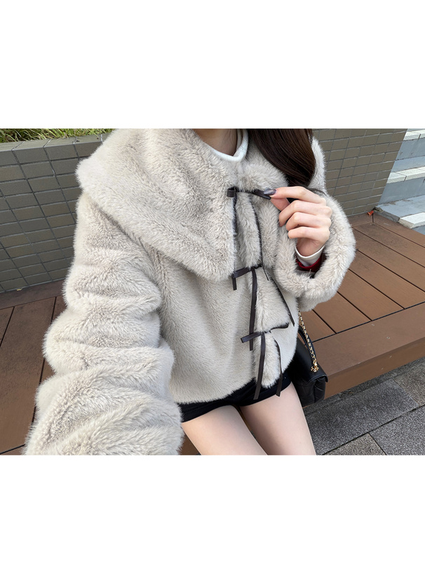 ビッグカラーリボンファージャケット