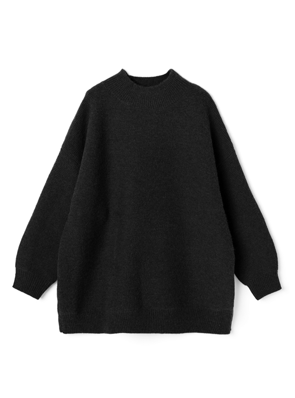 バックスリットニットトップス