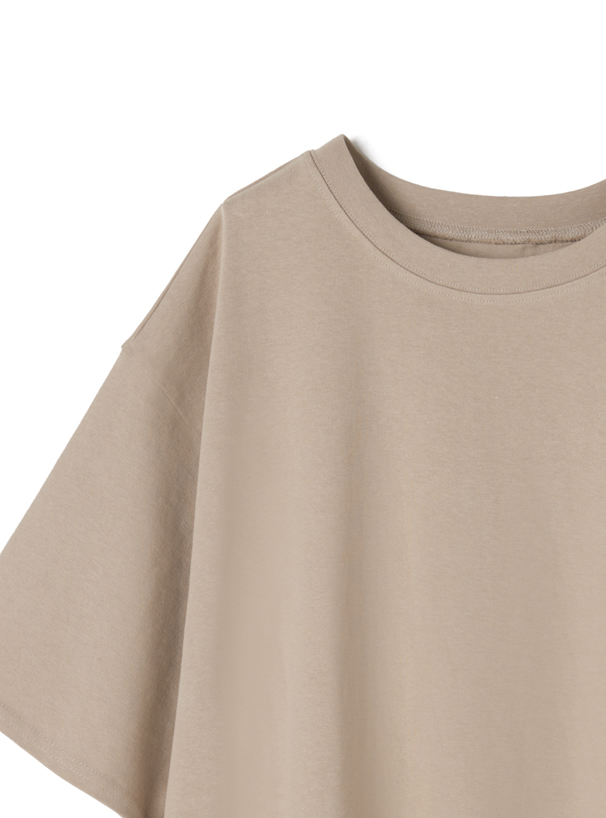 USAコットンヘビーウェイトオーバーサイズサイドスリットTシャツ