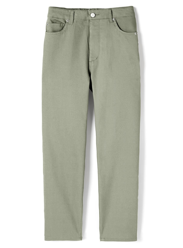 ツイルテーパードパンツ