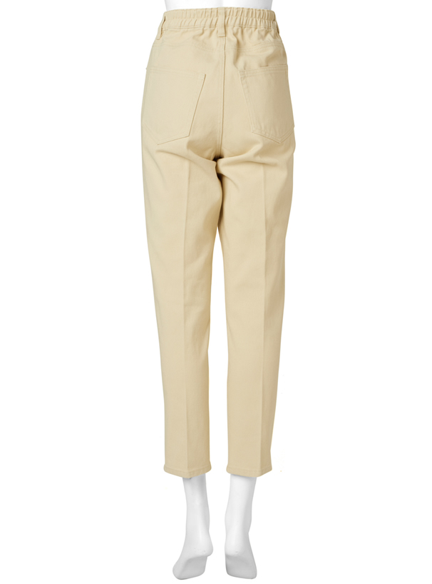 ツイルセンタープレステーパードパンツ