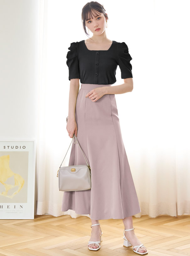 マーメイドフレアスカート[fo1451] | レディースファッション通販のグレイル(GRL)【公式】
