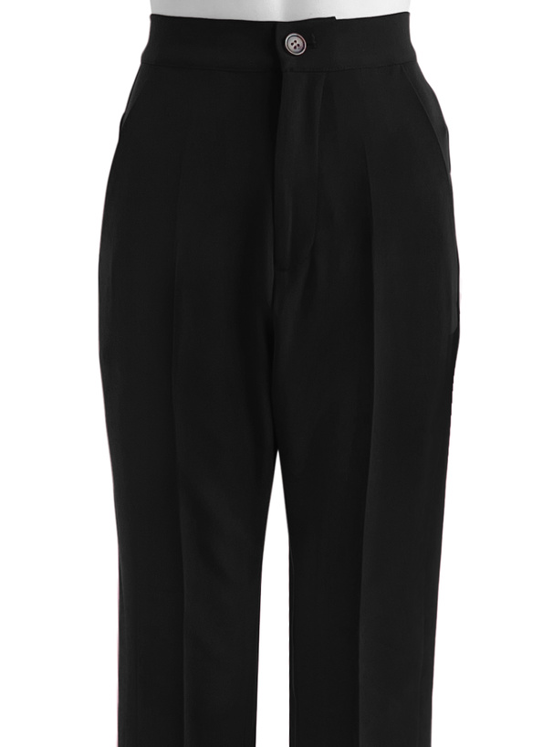 センタープレスフレアパンツ