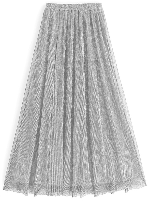 ラメチュールプリーツスカート[fo1986] | レディースファッション通販