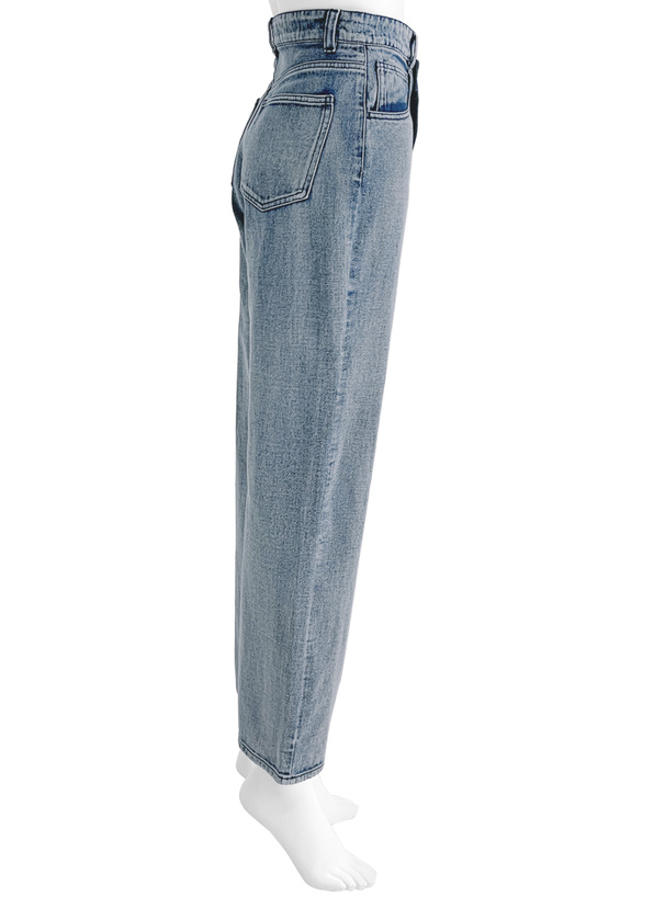 アシンメトリーデニムパンツ