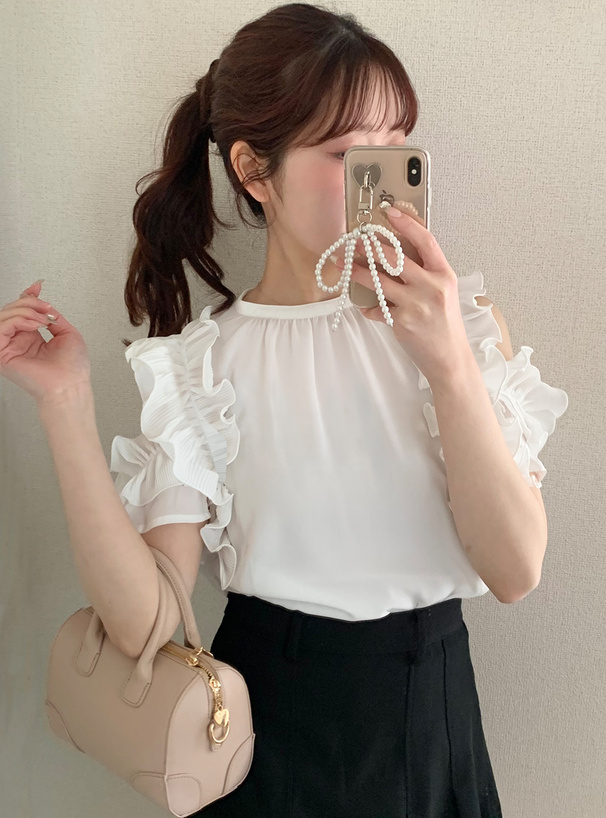 フリルリボンブラウス – WEGO ONLINE STORE