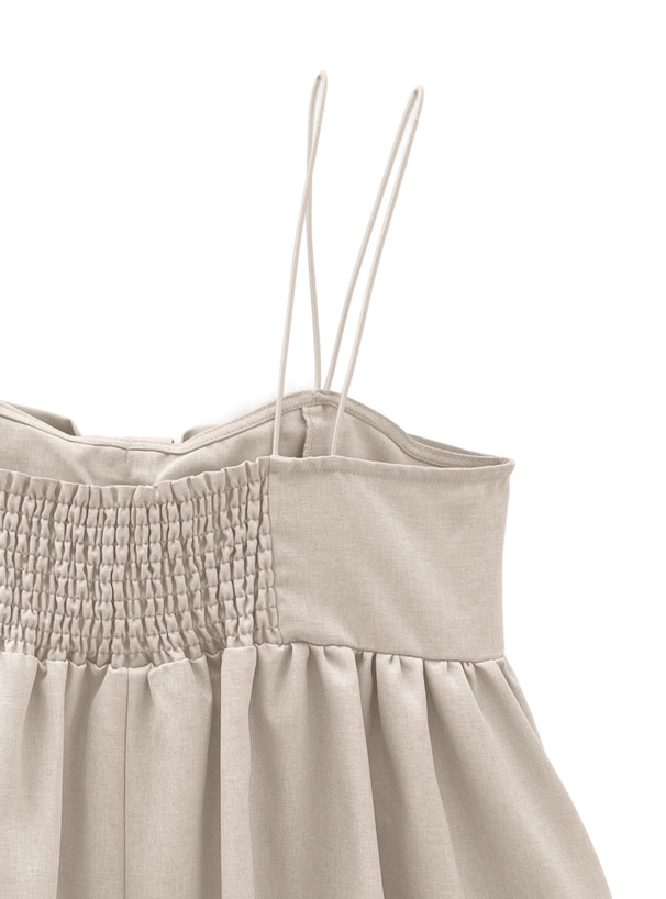 ビックリボンフレアキャミソールトップス