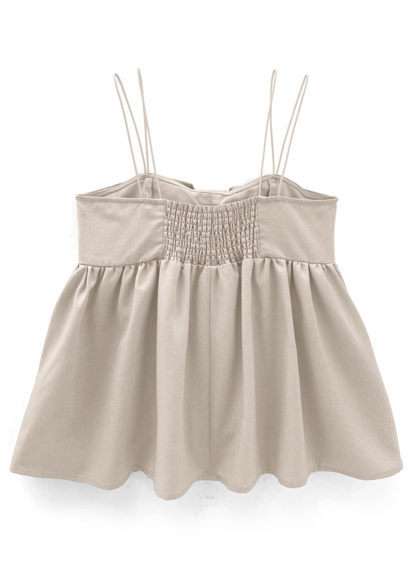 ビックリボンフレアキャミソールトップス