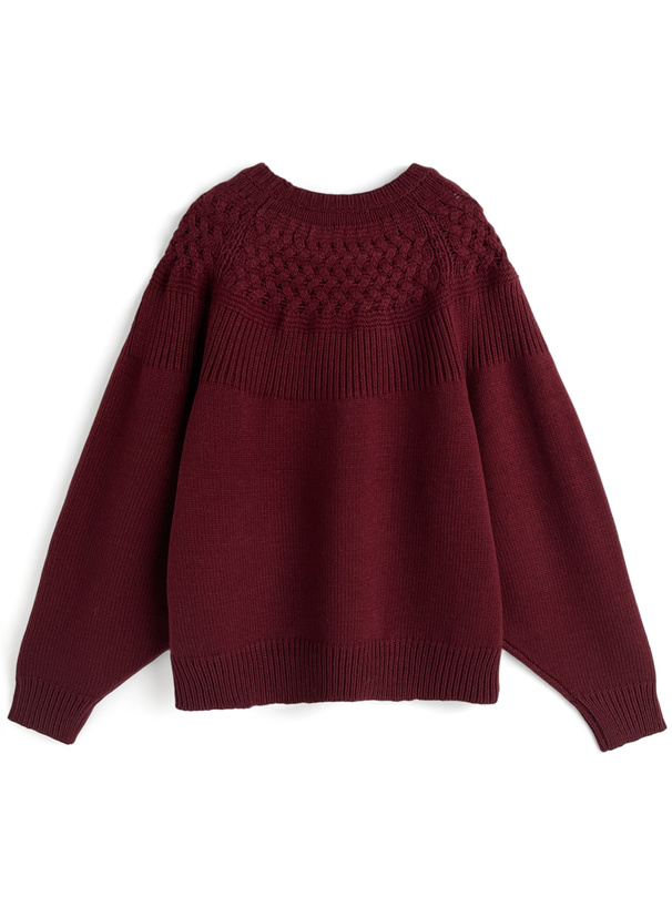 未使用品★kalinka★ニットトップス★8y 求心編みニットトップス[fo2169] | レディースファッション通販の