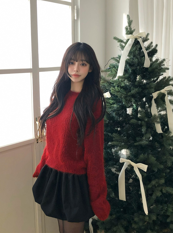 ミックスヤーンニットトップス[fo2185] | レディースファッション通販