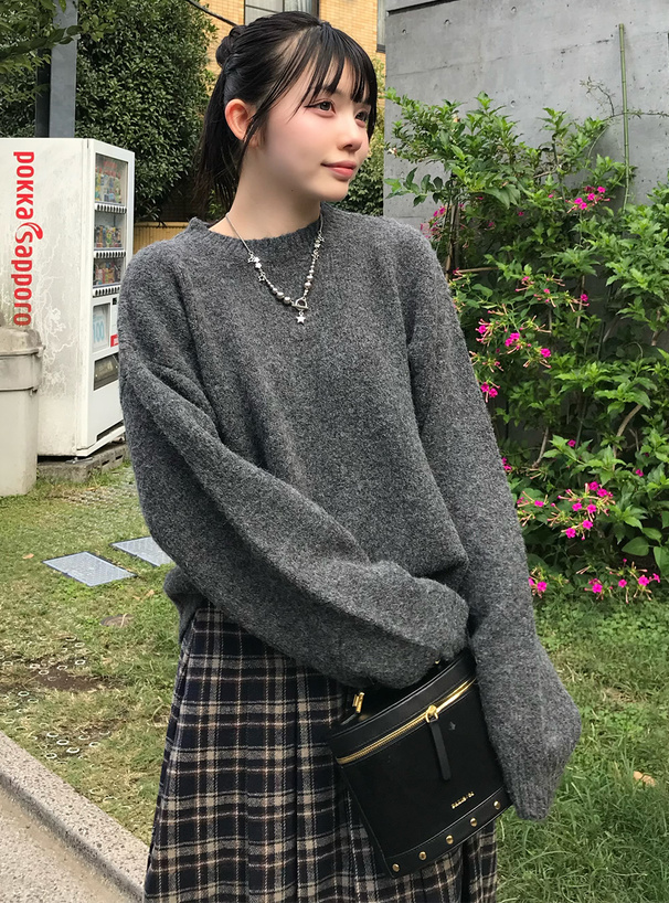 ウォッシャブルベーシックニットトップス[fo2195] | レディース