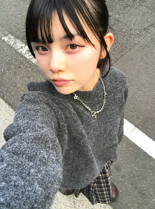 ウォッシャブルベーシックニットトップス