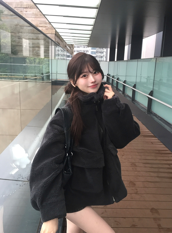 襟2Wayボアジャケット[fo2197] | レディースファッション通販の