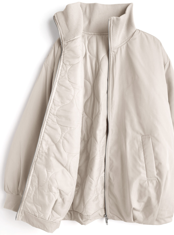 ハイネックダブルジップブルゾン[fo2199] | レディースファッション