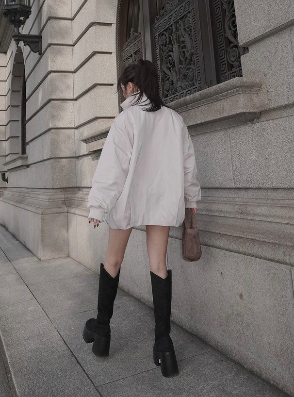 ハイネックダブルジップブルゾン[fo2199] | レディースファッション