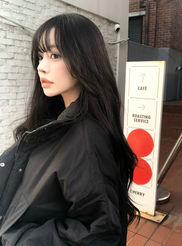 中綿スタンドカラーモンスターコート