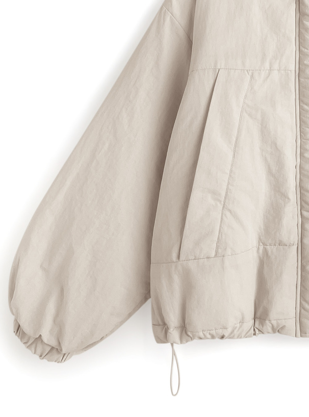 中綿スタンドカラーモンスターコート