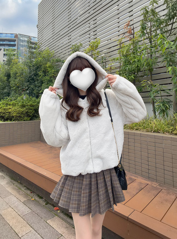 フード付きファーブルゾン[fo2203] | レディースファッション通販の