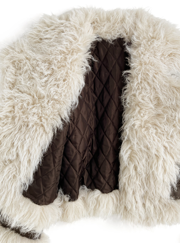 シープファーライダースジャケット