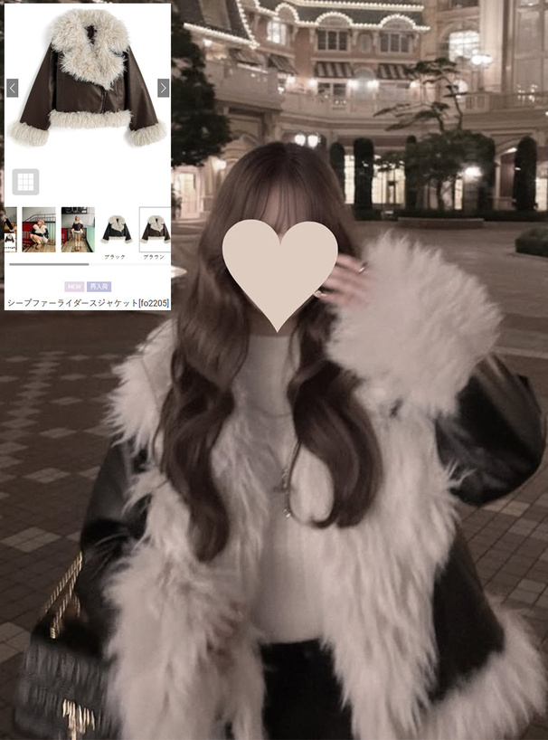 シープファーライダースジャケット[fo2205] | レディースファッション