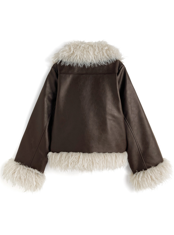 シープファーライダースジャケット[fo2205] | レディースファッション