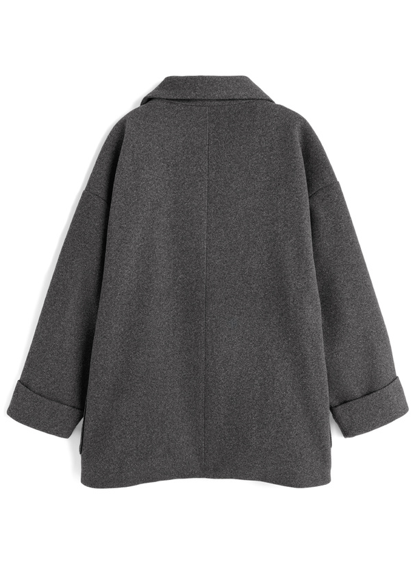 ダブルボタンテーラードコート