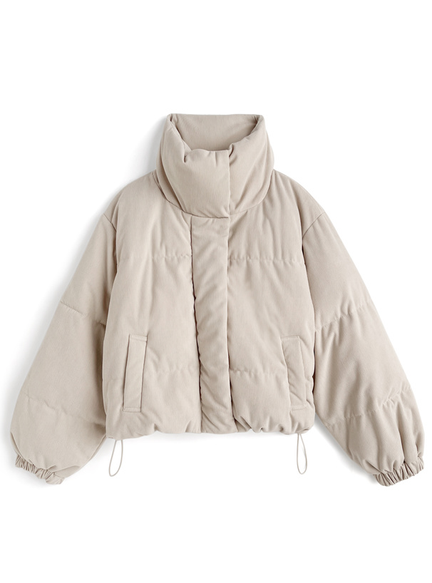 コーデュロイダウンブルゾン