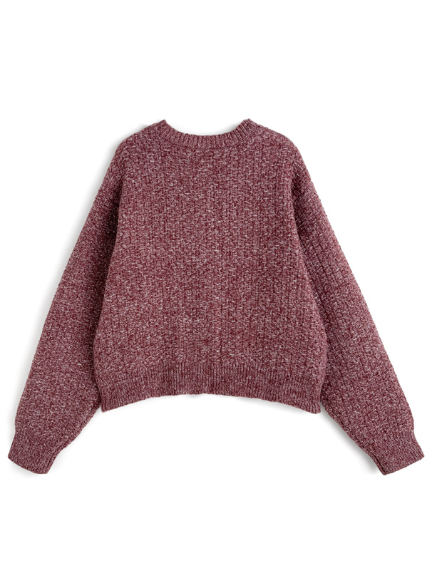 ゴールドボタンニットカーディガン