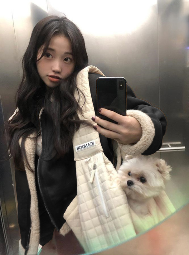 襟2Wayムートンボアジャケット