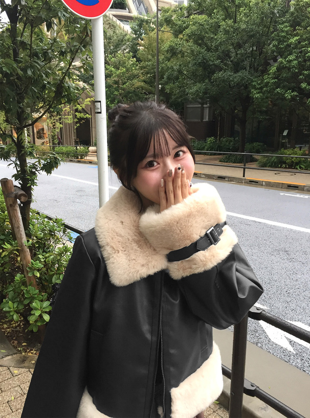 襟2Wayファードッキングレザーブルゾン[fo2217] | レディース