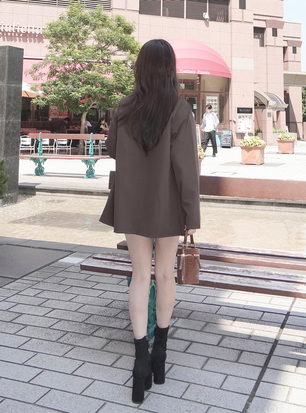 ダブルボタンテーラードジャケット