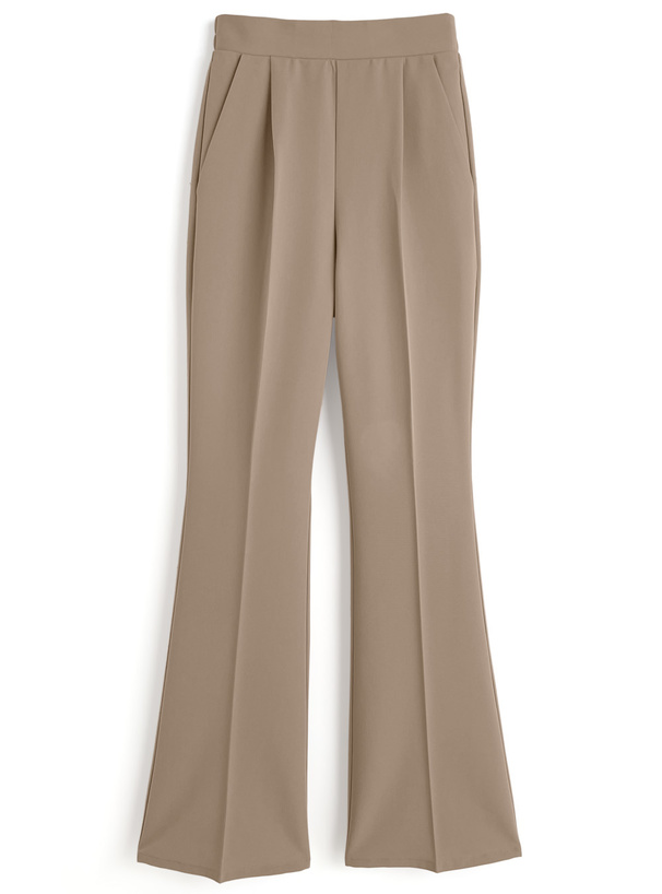 センタープレスフレアパンツ[fo2251] | レディースファッション