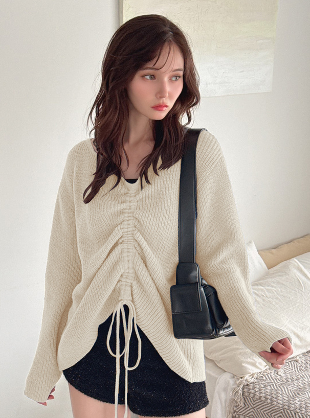 ドロストニットトップス[fo2255] | レディースファッション通販の