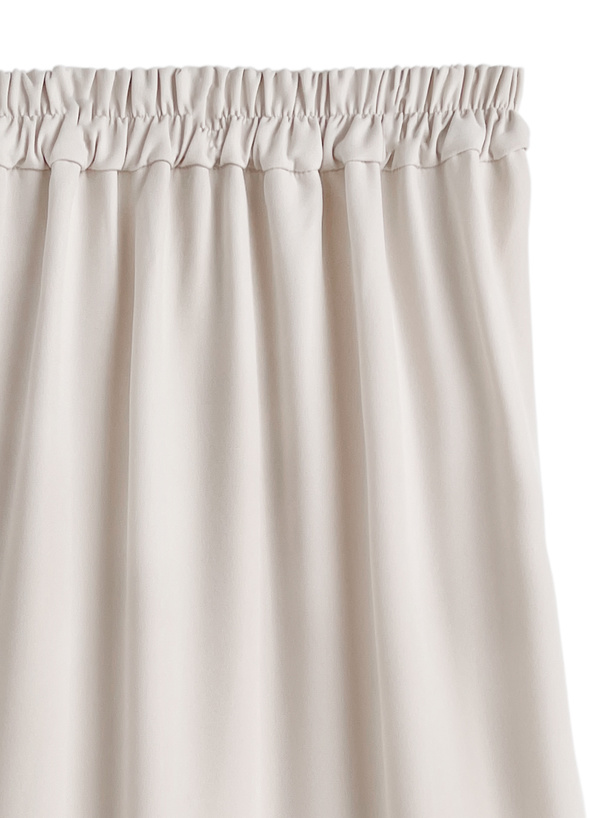 アシンメトリーヘムギャザースカート