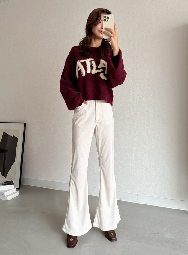 コーデュロイフレアパンツ[fo2270] | レディースファッション通販の