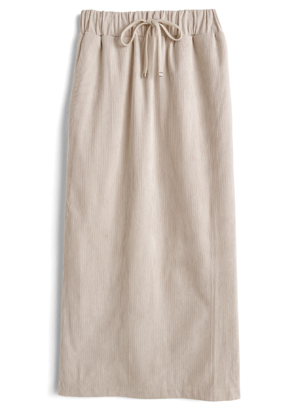 コーデュロイタイトスカート