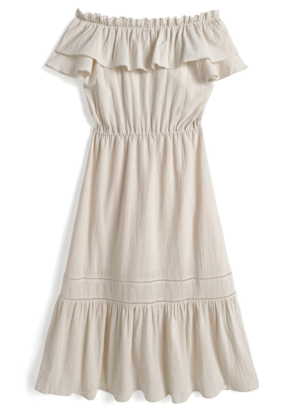 2Wayクロスフリルワンピース