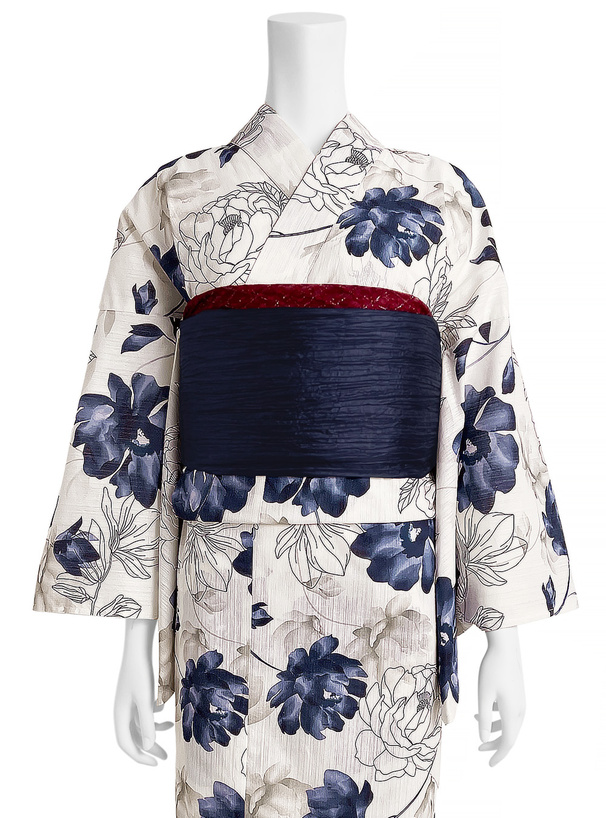 牡丹柄浴衣セット