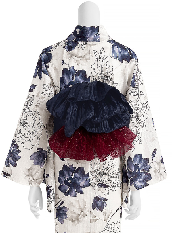 牡丹柄浴衣セット